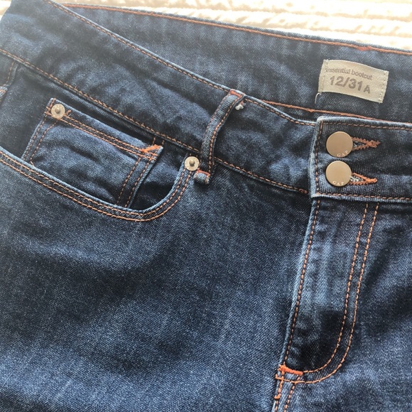 Gap essential bootcut jeans 12A - Picture 3 of 5